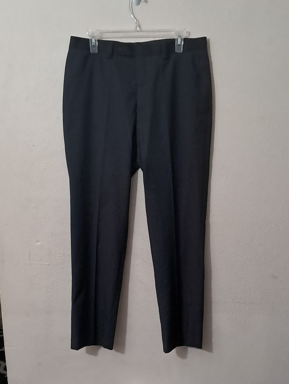 Calvin Klein Men's Size 33W 30L Charcoal Dress Pants